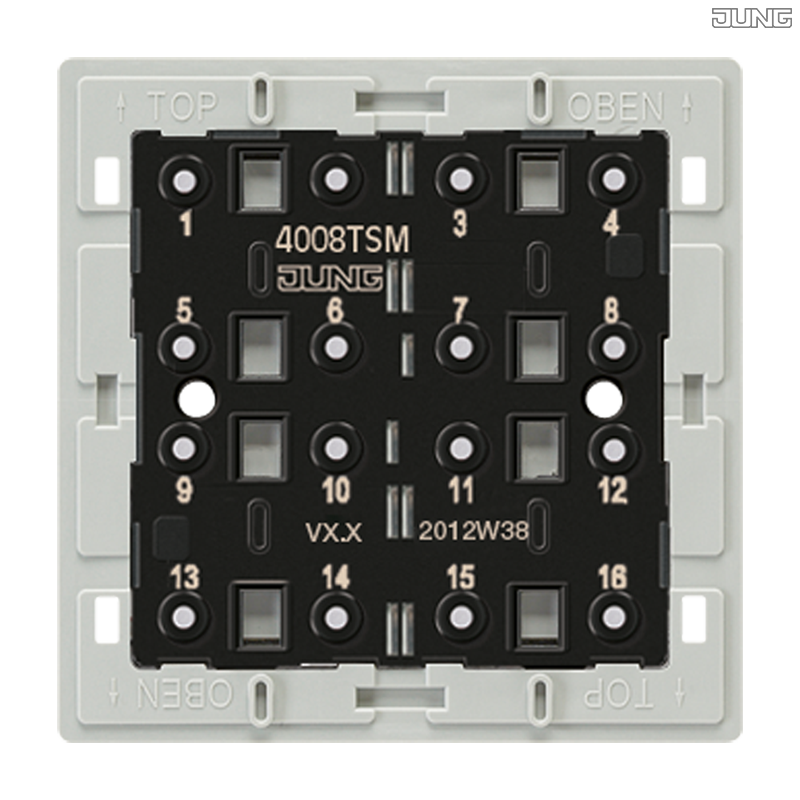 Jung BRG 12-5 PK 42 Abdeckung mit Kipphebel "Kegel" 1-fach 2 Kipphebel