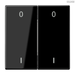 Jung BRG 12-5 PK 42 Abdeckung mit Kipphebel "Kegel" 1-fach 2 Kipphebel