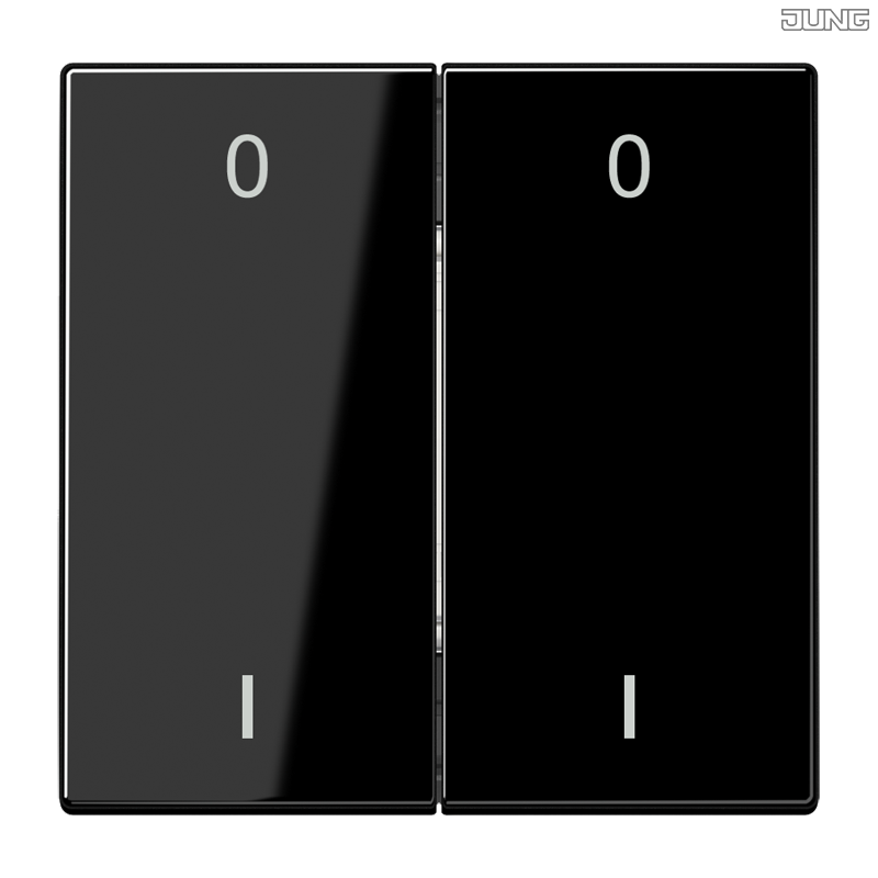 Jung BRG 12-5 PK 42 Abdeckung mit Kipphebel "Kegel" 1-fach 2 Kipphebel