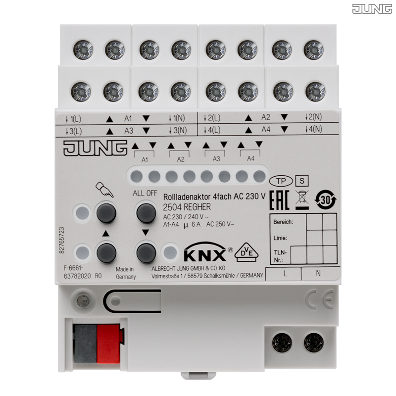 Jung BRG 12-5 PK 42 Abdeckung mit Kipphebel "Kegel" 1-fach 2 Kipphebel