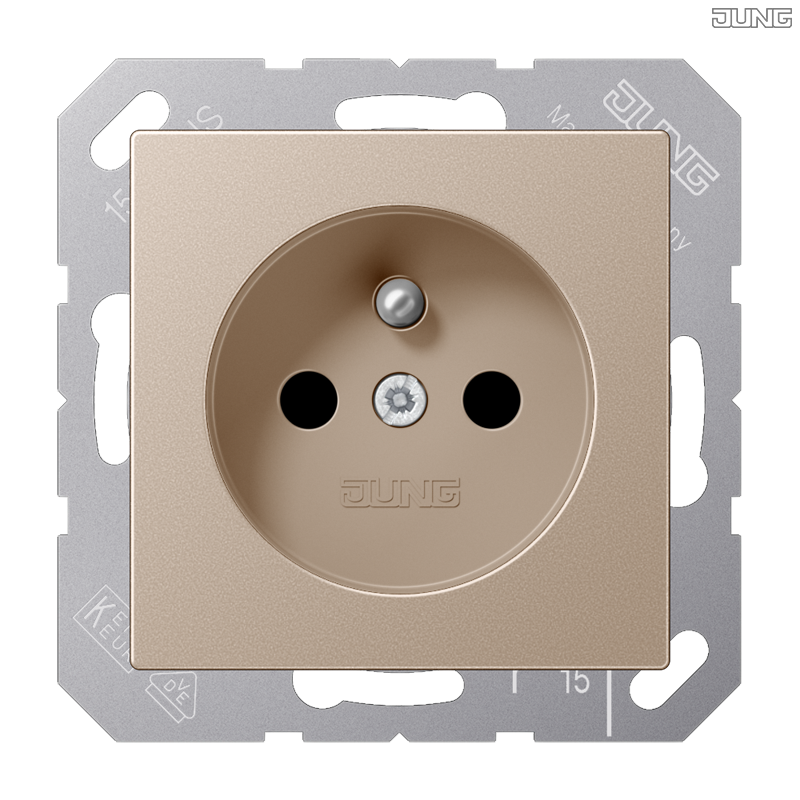 Jung BRG 12-5 PK 42 Abdeckung mit Kipphebel "Kegel" 1-fach 2 Kipphebel