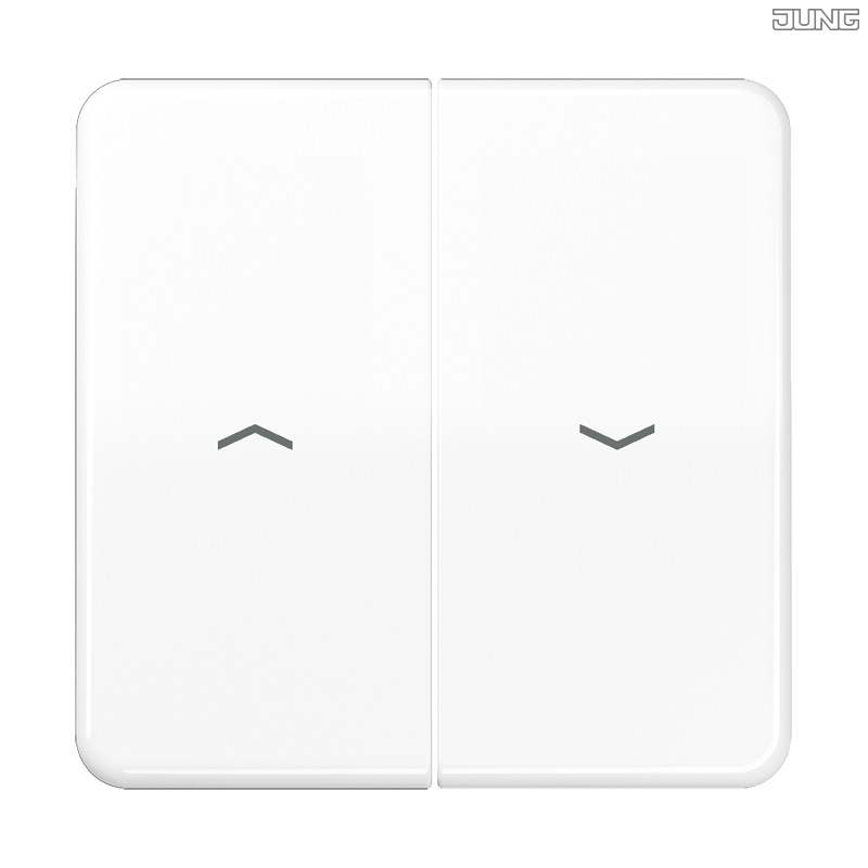 Jung BRG 12-5 PK 42 Abdeckung mit Kipphebel "Kegel" 1-fach 2 Kipphebel