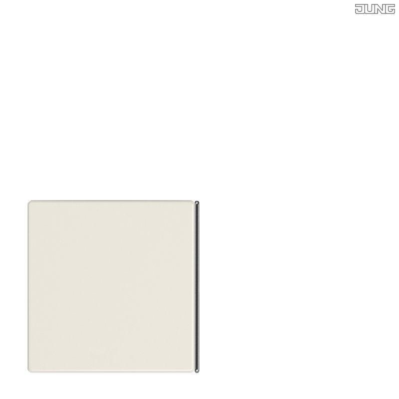 Jung BRG 12-5 PK 42 Abdeckung mit Kipphebel "Kegel" 1-fach 2 Kipphebel