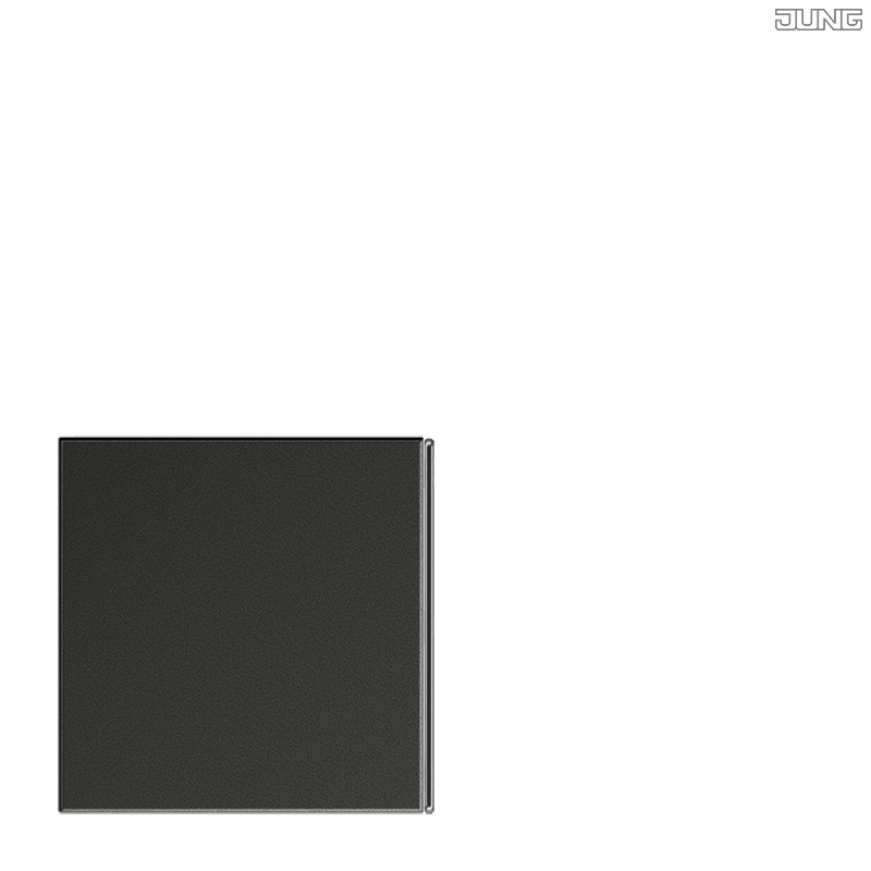 Jung BRG 12-5 PK 42 Abdeckung mit Kipphebel "Kegel" 1-fach 2 Kipphebel