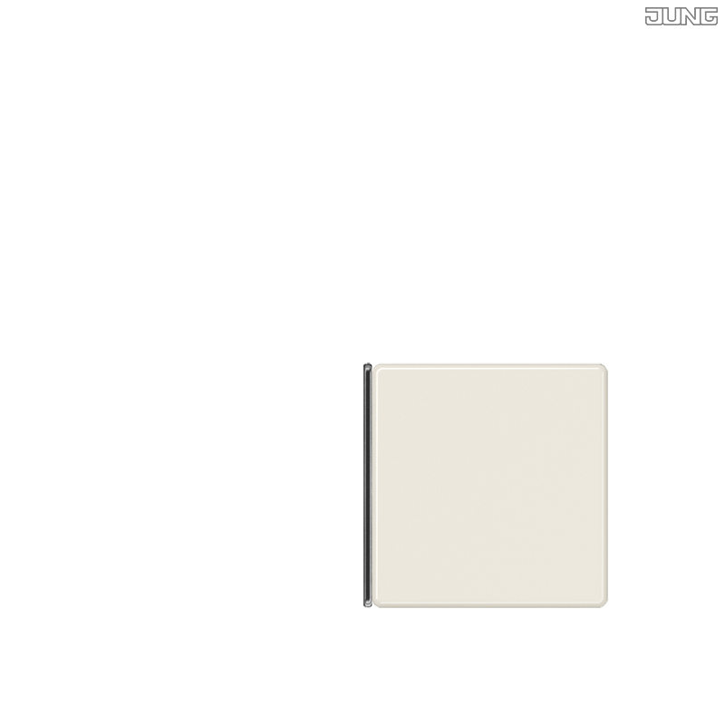 Jung BRG 12-5 PK 42 Abdeckung mit Kipphebel "Kegel" 1-fach 2 Kipphebel
