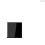 Jung BRG 12-5 PK 42 Abdeckung mit Kipphebel "Kegel" 1-fach 2 Kipphebel