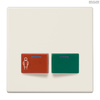 Jung BRG 12-5 PK 42 Abdeckung mit Kipphebel "Kegel" 1-fach 2 Kipphebel