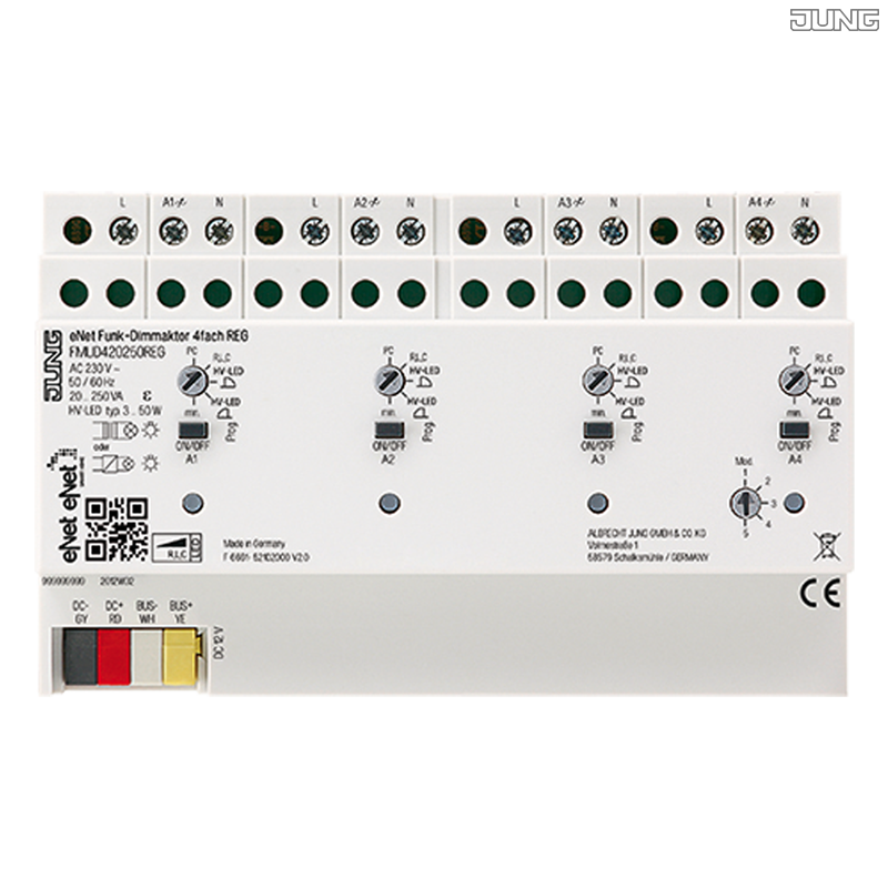 Jung BRG 12-5 PK 42 Abdeckung mit Kipphebel "Kegel" 1-fach 2 Kipphebel