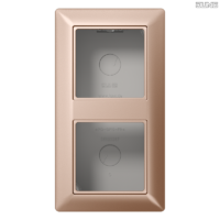 Jung BRG 12-5 PK 42 Abdeckung mit Kipphebel "Kegel" 1-fach 2 Kipphebel