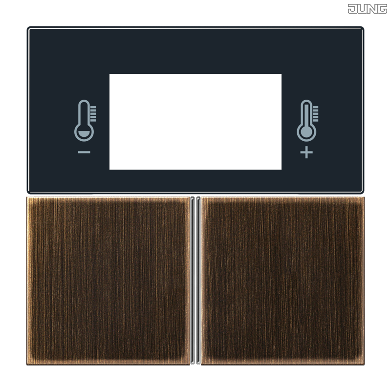 Jung BRG 12-5 PK 42 Abdeckung mit Kipphebel "Kegel" 1-fach 2 Kipphebel