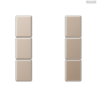 Jung BRG 12-5 PK 42 Abdeckung mit Kipphebel "Kegel" 1-fach 2 Kipphebel