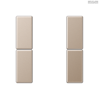 Jung BRG 12-5 PK 42 Abdeckung mit Kipphebel "Kegel" 1-fach 2 Kipphebel
