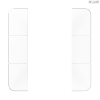 Jung BRG 12-5 PK 42 Abdeckung mit Kipphebel "Kegel" 1-fach 2 Kipphebel