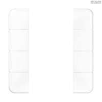 Jung BRG 12-5 PK 42 Abdeckung mit Kipphebel "Kegel" 1-fach 2 Kipphebel