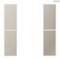 Jung BRG 12-5 PK 42 Abdeckung mit Kipphebel "Kegel" 1-fach 2 Kipphebel