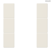 Jung BRG 12-5 PK 42 Abdeckung mit Kipphebel "Kegel" 1-fach 2 Kipphebel