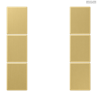 Jung BRG 12-5 PK 42 Abdeckung mit Kipphebel "Kegel" 1-fach 2 Kipphebel