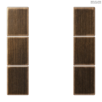 Jung BRG 12-5 PK 42 Abdeckung mit Kipphebel "Kegel" 1-fach 2 Kipphebel