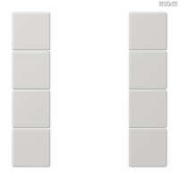 Jung BRG 12-5 PK 42 Abdeckung mit Kipphebel "Kegel" 1-fach 2 Kipphebel