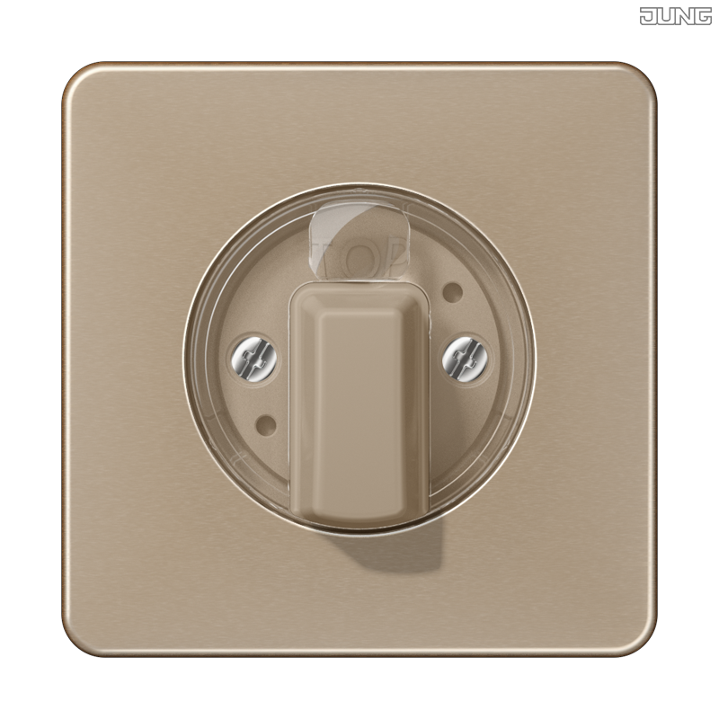 Jung BRG 12-5 PK 42 Abdeckung mit Kipphebel "Kegel" 1-fach 2 Kipphebel
