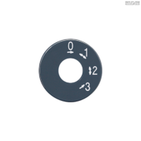 Jung BRG 12-5 PK 42 Abdeckung mit Kipphebel "Kegel" 1-fach 2 Kipphebel