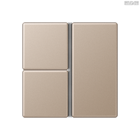 Jung BRG 12-5 PK 42 Abdeckung mit Kipphebel "Kegel" 1-fach 2 Kipphebel