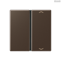 Jung BRG 12-5 PK 42 Abdeckung mit Kipphebel "Kegel" 1-fach 2 Kipphebel