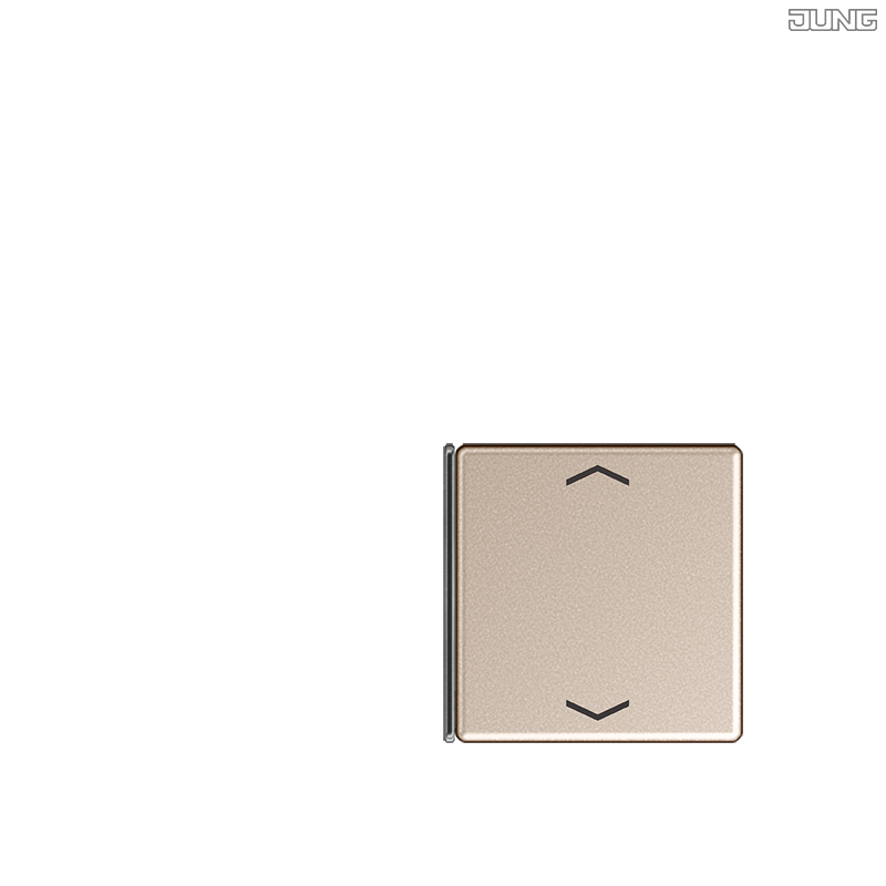 Jung BRG 12-5 PK 42 Abdeckung mit Kipphebel "Kegel" 1-fach 2 Kipphebel