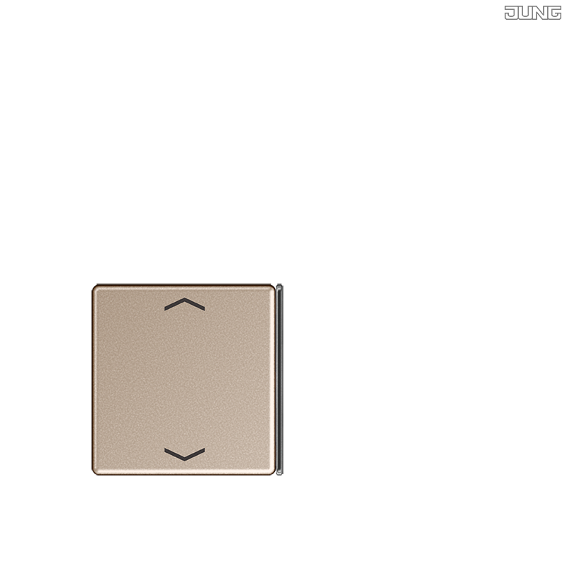 Jung BRG 12-5 PK 42 Abdeckung mit Kipphebel "Kegel" 1-fach 2 Kipphebel
