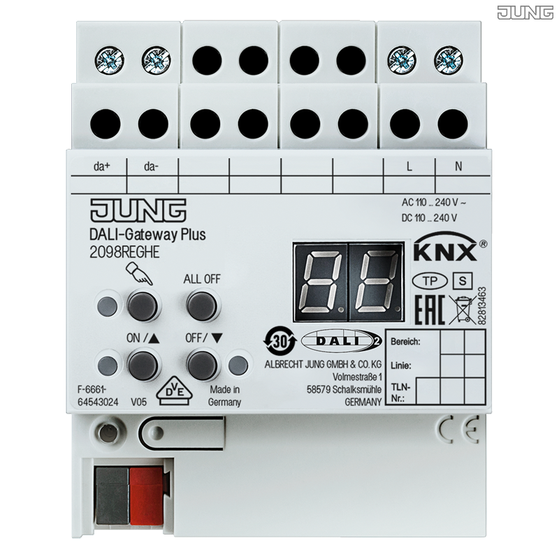Jung BRG 12-5 PK 42 Abdeckung mit Kipphebel "Kegel" 1-fach 2 Kipphebel