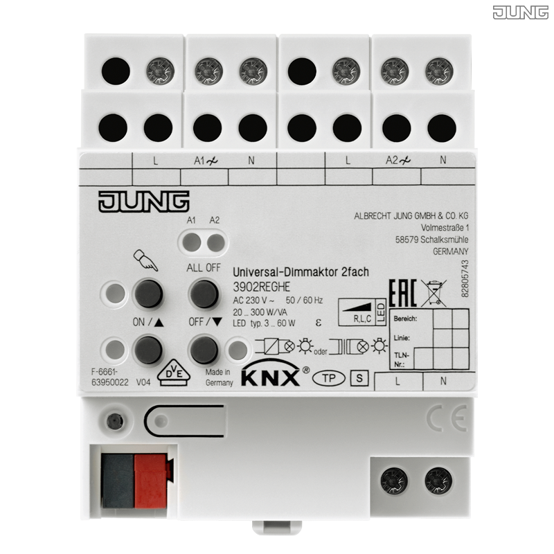 Jung BRG 12-5 PK 42 Abdeckung mit Kipphebel "Kegel" 1-fach 2 Kipphebel