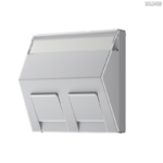 Jung BRG 12-5 PK 42 Abdeckung mit Kipphebel "Kegel" 1-fach 2 Kipphebel
