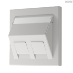 Jung BRG 12-5 PK 42 Abdeckung mit Kipphebel "Kegel" 1-fach 2 Kipphebel