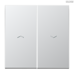 Jung BRG 12-5 PK 42 Abdeckung mit Kipphebel "Kegel" 1-fach 2 Kipphebel