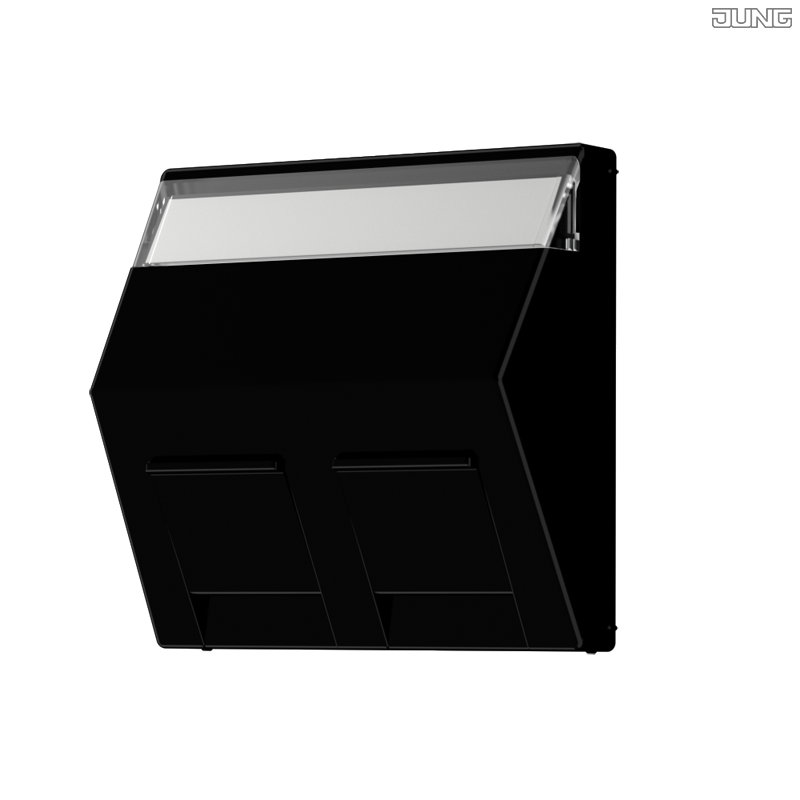 Jung BRG 12-5 PK 42 Abdeckung mit Kipphebel "Kegel" 1-fach 2 Kipphebel