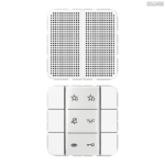 Jung BRG 12-5 PK 42 Abdeckung mit Kipphebel "Kegel" 1-fach 2 Kipphebel