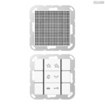 Jung BRG 12-5 PK 42 Abdeckung mit Kipphebel "Kegel" 1-fach 2 Kipphebel