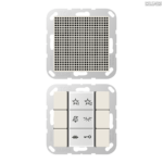 Jung BRG 12-5 PK 42 Abdeckung mit Kipphebel "Kegel" 1-fach 2 Kipphebel