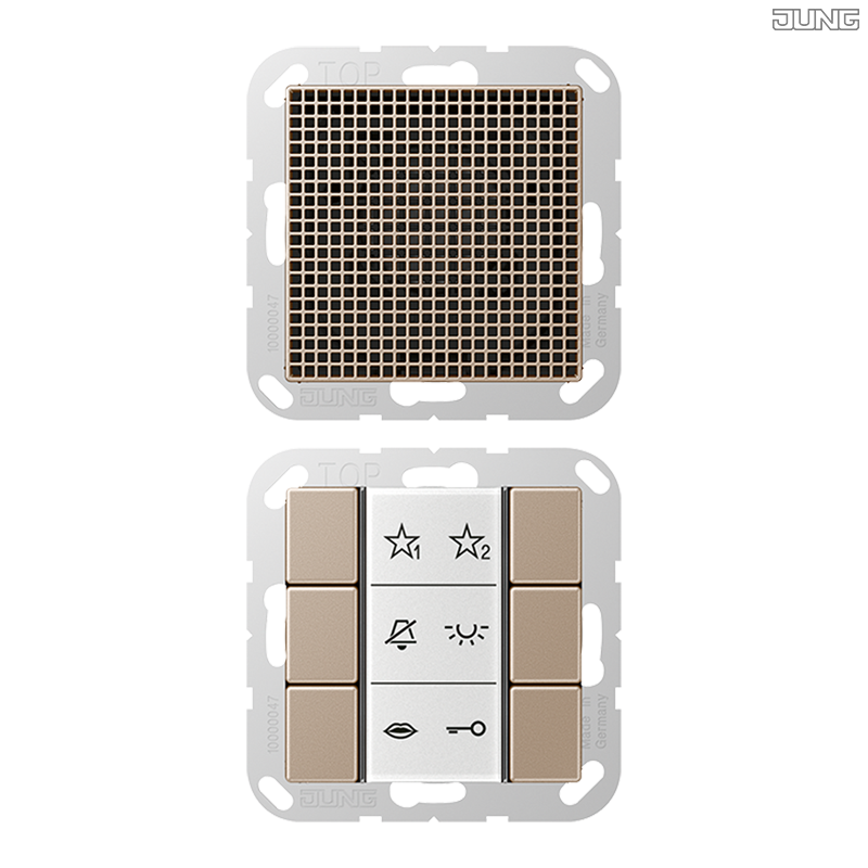 Jung BRG 12-5 PK 42 Abdeckung mit Kipphebel "Kegel" 1-fach 2 Kipphebel