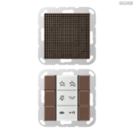 Jung BRG 12-5 PK 42 Abdeckung mit Kipphebel "Kegel" 1-fach 2 Kipphebel