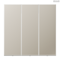 Jung BRG 12-5 PK 42 Abdeckung mit Kipphebel "Kegel" 1-fach 2 Kipphebel