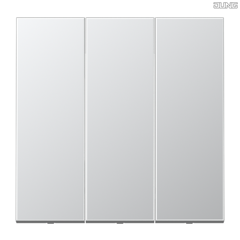 Jung BRG 12-5 PK 42 Abdeckung mit Kipphebel "Kegel" 1-fach 2 Kipphebel