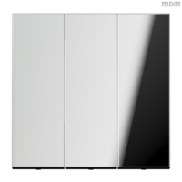 Jung BRG 12-5 PK 42 Abdeckung mit Kipphebel "Kegel" 1-fach 2 Kipphebel