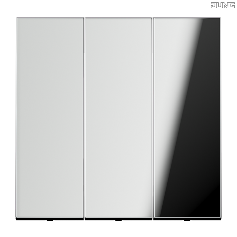 Jung BRG 12-5 PK 42 Abdeckung mit Kipphebel "Kegel" 1-fach 2 Kipphebel