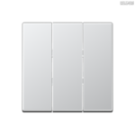 Jung BRG 12-5 PK 42 Abdeckung mit Kipphebel "Kegel" 1-fach 2 Kipphebel