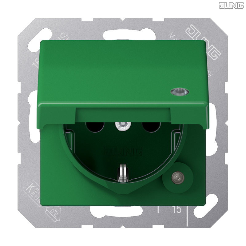 Jung BRG 12-5 PK 42 Abdeckung mit Kipphebel "Kegel" 1-fach 2 Kipphebel