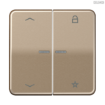 Jung BRG 12-5 PK 42 Abdeckung mit Kipphebel "Kegel" 1-fach 2 Kipphebel