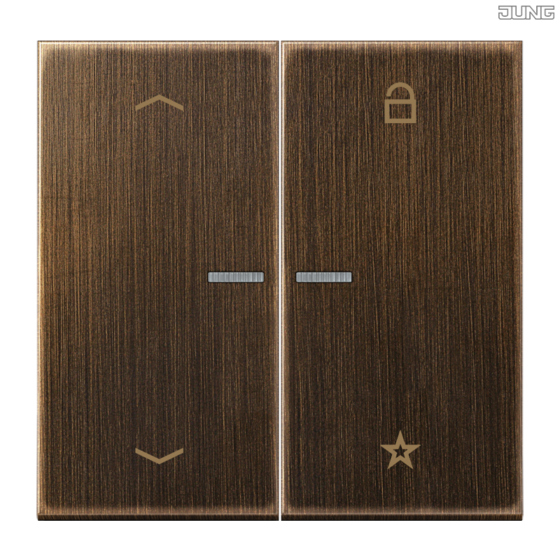 Jung BRG 12-5 PK 42 Abdeckung mit Kipphebel "Kegel" 1-fach 2 Kipphebel