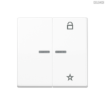 Jung BRG 12-5 PK 42 Abdeckung mit Kipphebel "Kegel" 1-fach 2 Kipphebel