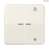 Jung BRG 12-5 PK 42 Abdeckung mit Kipphebel "Kegel" 1-fach 2 Kipphebel